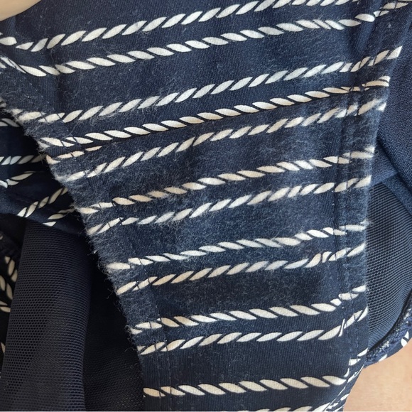 NWT Nip Tuck Swimsuit Joanne 6 blue stripe one-piece multicup fit slimming - Picture 7 of 10